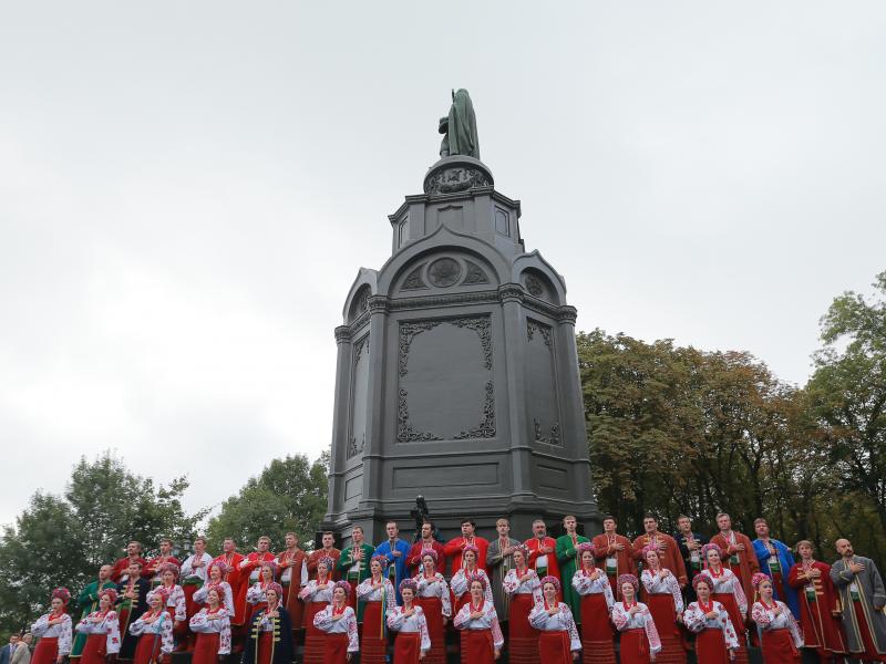 Заходи на Володимирській гірці.